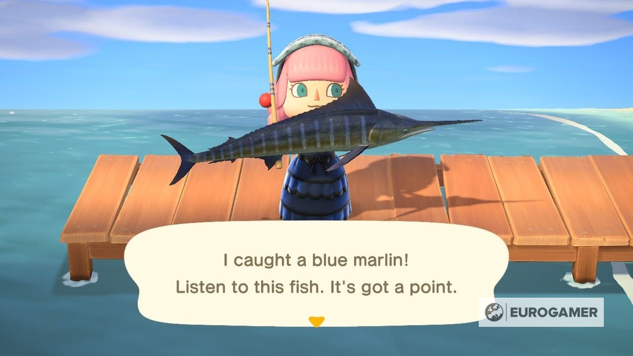Animal Crossing Blue Marlin: How to catch a blue marlin and find the